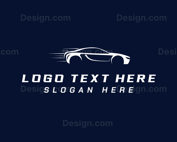 Car Drag Racing Logo