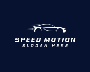 Car Drag Racing logo design