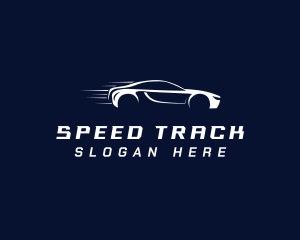 Car Drag Racing logo design
