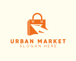 Online Shopping Market logo design