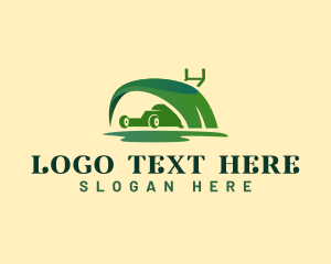 Lawn Mower Gardening Maintenance logo