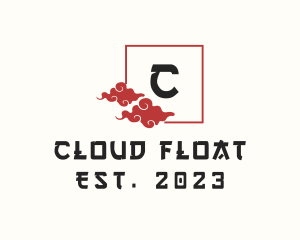 Japanese Cloud Tourism logo design