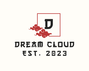 Japanese Cloud Tourism logo design