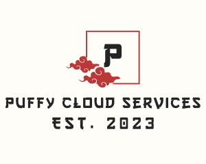 Japanese Cloud Tourism logo design