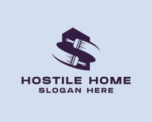 Home Painting Renovation logo design