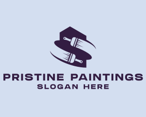 Home Painting Renovation logo design