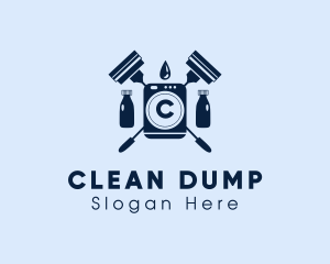 Home Cleaning Tools  logo design