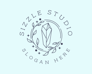 Leaf Crystal Jewelry Logo