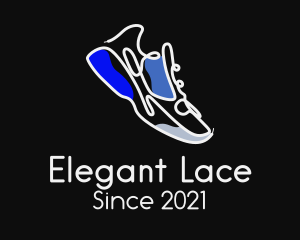 Multicolor Sneaker Lace  logo design