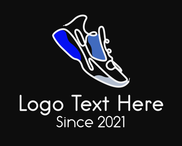 Designer Shoe logo example 3