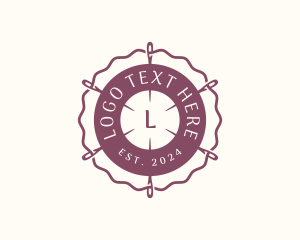 Embroidery Needle Thread logo