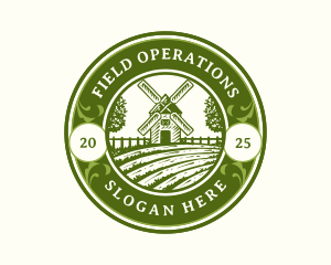 Farm Field Windmill logo
