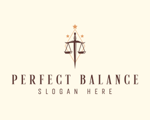 Knife Scale Law Firm logo design