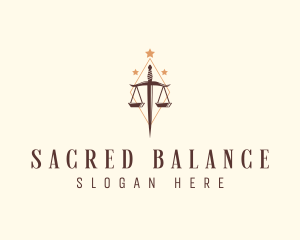 Knife Scale Law Firm logo design