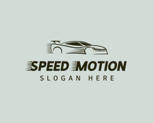 Vehicle Race Car Driver logo design