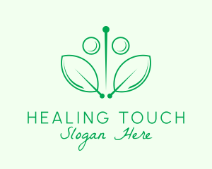 Natural Acupuncture Leaf logo