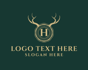 Wildlife Horn Antlers logo