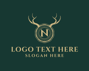 Wildlife Horn Antlers logo