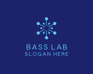 Blue Scientific Laboratory logo design