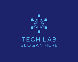 Blue Scientific Laboratory logo design