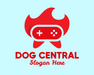 Red Hot Controller  logo design