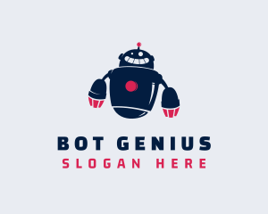 Gaming Toy Robot logo design