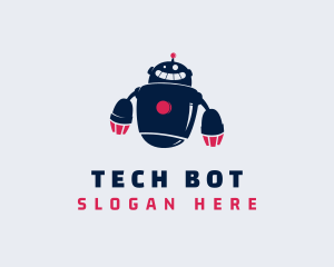 Gaming Toy Robot logo design