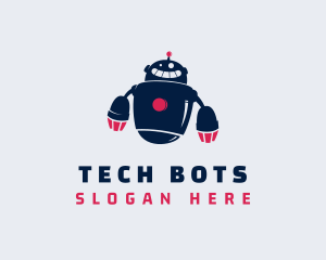 Gaming Toy Robot logo design