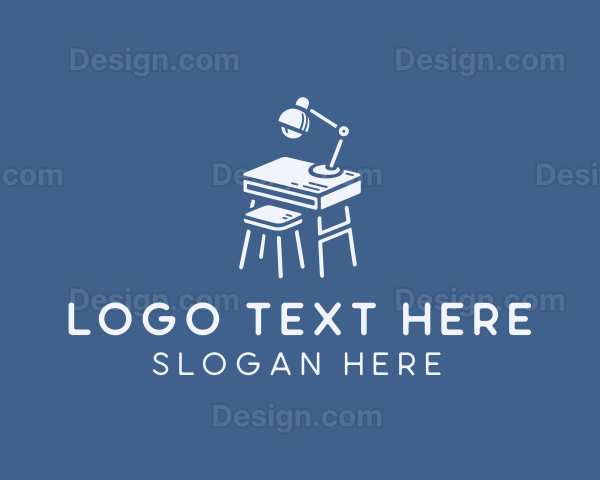 Study Table Furniture Logo