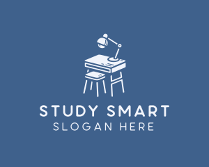 Study Table Furniture logo design