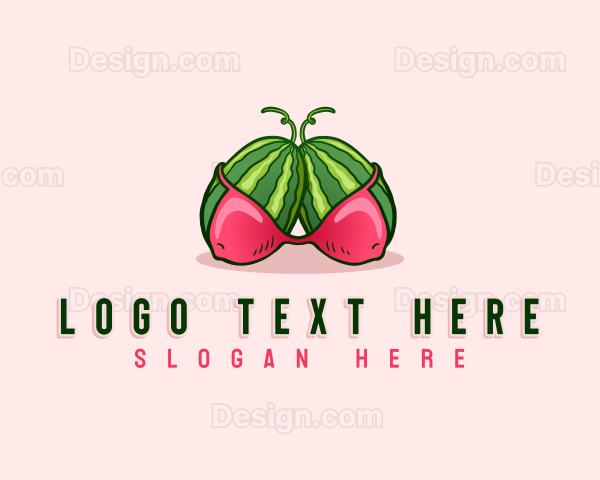 Sexy Erotic Watermelon Logo