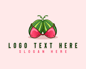 Sexy Erotic Watermelon Logo