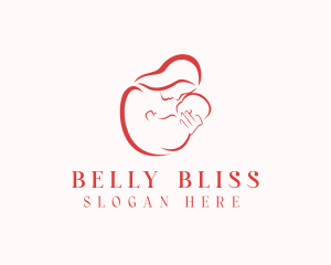 Mother Baby Nursery  logo design