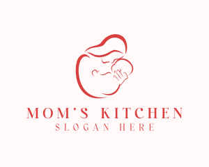 Mother Baby Nursery  logo design