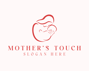 Mother Baby Nursery  logo design