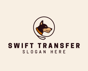 Pet Dog Leash  Logo