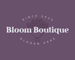 Feminine Flower Bouquet logo
