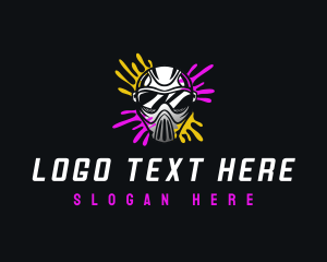 Tactical Paintball Mask logo