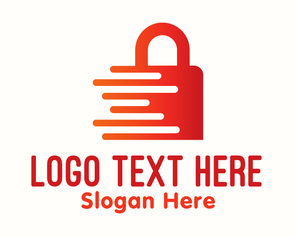 Lock logo example 1