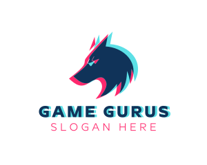 Wolf Esports Glitch logo