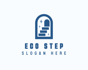 Door Stairs Archway logo design