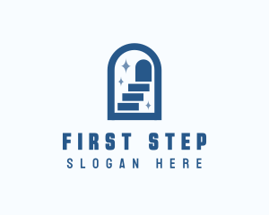 Door Stairs Archway logo design