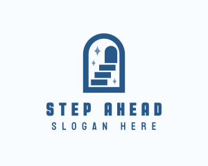 Door Stairs Archway logo design