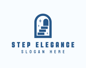 Door Stairs Archway logo design