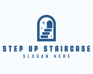 Door Stairs Archway logo design