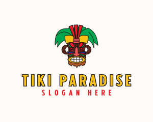 Tropical Tiki Mask logo