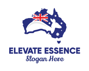 Australia Kangaroo Wildlife Tourism logo
