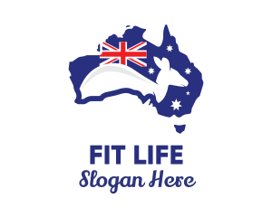 Australia Kangaroo Wildlife Tourism logo