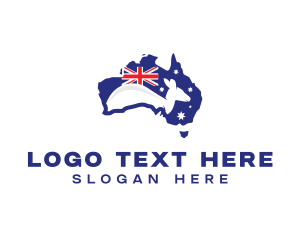 Australia Kangaroo Country logo