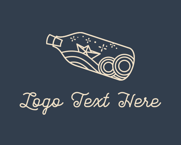 Whimsical logo example 2